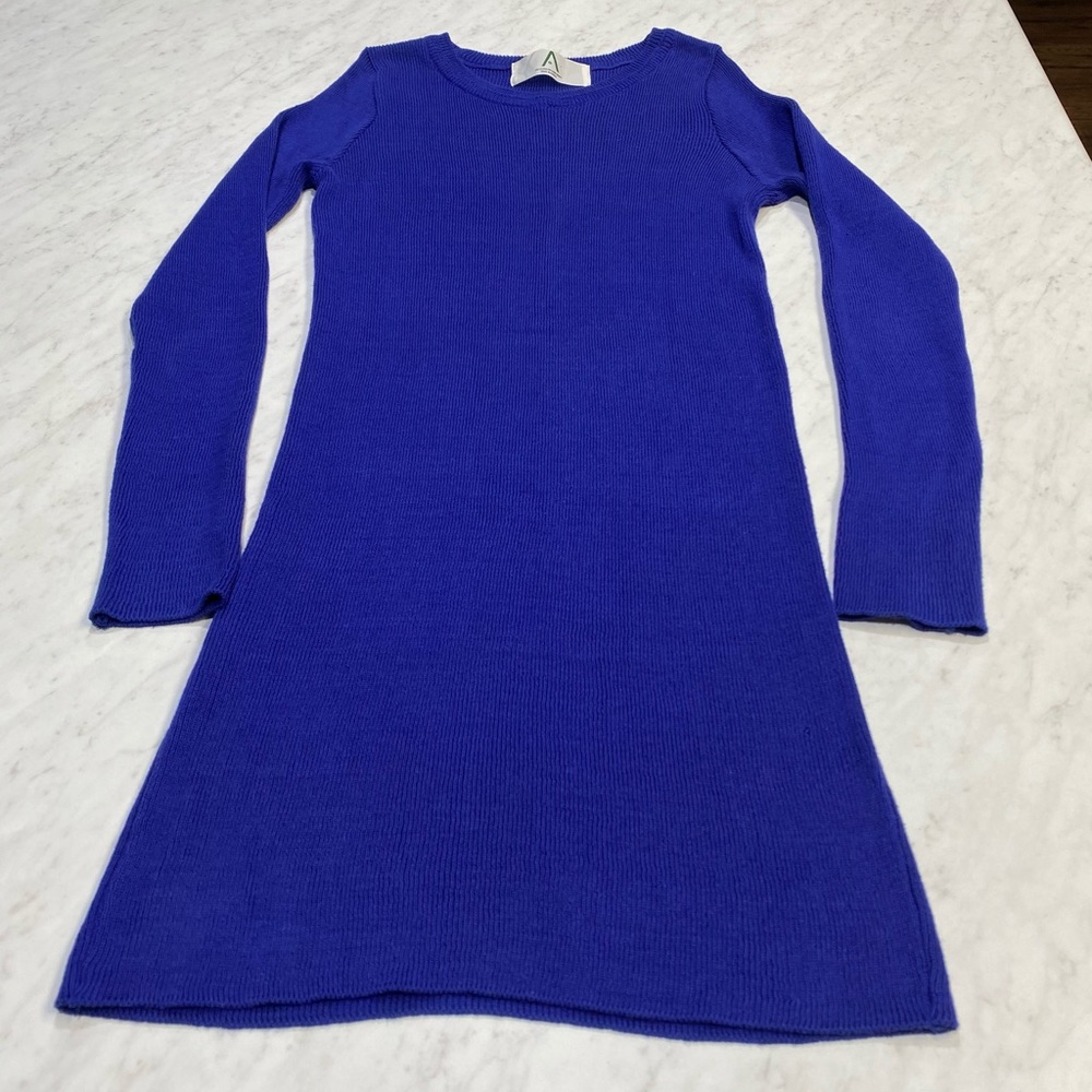 K-fashion Blue knit dress - Picture 9 of 16